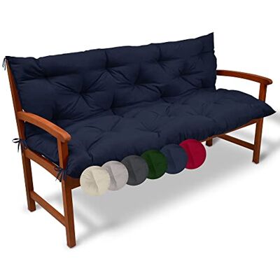 Beautissu Flair BR Bankkussen voor Tuinmeubelen 120 x 50 x 50 cm – Zitkussen en Rugkussen – Kussen Donker Blauw 120x50x50cm bleu foncé balcon dossier rembourrage assise extérieure Flair BR Beautissu Flair BR Bankkussen voor Tuinmeubelen 120 x 50 x 50 cm – Zitkussen en Rugkussen – Kussen Donker Blauw 120x50x50cm bleu foncé balcon dossier rembourrage assise extérieure Flair BR