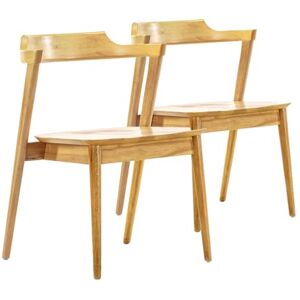 VS Venta-stock Set van 2 stoelen Venus Color eiken, massief hout, 58 cm (breedte) 57,5 cm (diepte) 76 cm (hoogte) VS Venta-stock Set van 2 stoelen Venus Color eiken, massief hout, 58 cm (breedte) 57,5 cm (diepte) 76 cm (hoogte)