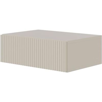 Selsey Veldio nachtkastje om op te hangen met lade, grijs/beige Selsey Veldio nachtkastje om op te hangen met lade, grijs/beige