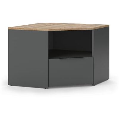 Vicco Lowboard "Wido", antraciet, 68 x 50 cm Vicco Lowboard "Wido", antraciet, 68 x 50 cm