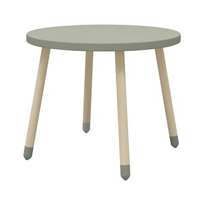 Flexa Nordic Factory Kindertafel met stippen, natuurgroen Flexa Nordic Factory Kindertafel met stippen, natuurgroen