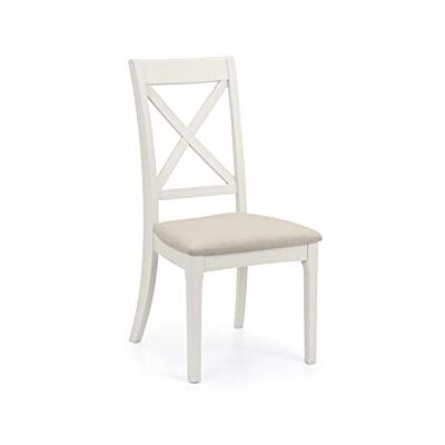 Julian Bowen Eetkamerstoelen Provence, grijs, 2 stuks Julian Bowen Eetkamerstoelen Provence, grijs, 2 stuks