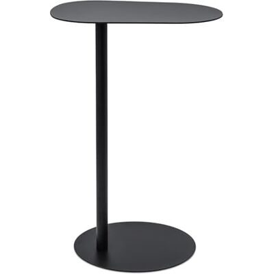 Spetebo Bijzettafel ovaal metaal mat zwart 35 x 25 cm salontafel in bistrotafel design woonkamertafel, decoratieve tafel, bloementafel, telefoontafel, bijzettafel, bijzettafel Spetebo Bijzettafel ovaal metaal mat zwart 35 x 25 cm salontafel in bistrotafel design woonkamertafel, decoratieve tafel, bloementafel, telefoontafel, bijzettafel, bijzettafel