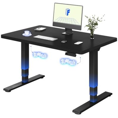 FLEXISPOT EC5 Lite Elektrisch hefbureau 120 x 80 cm, 2 motoren en 3 etages, in hoogte verstelbare tafel met 4 geheugenfuncties, 25 mm tafeldikte, 60-125 cm FLEXISPOT EC5 Lite Elektrisch hefbureau 120 x 80 cm, 2 motoren en 3 etages, in hoogte verstelbare tafel met 4 geheugenfuncties, 25 mm tafeldikte, 60-125 cm