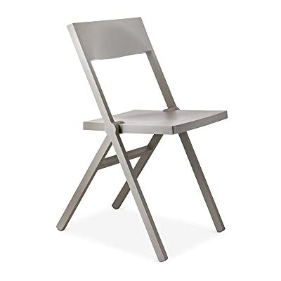Alessi Piana ASPN7032 klapstoel, design, van polypropyleen, versterkt met glas, grijs Alessi Piana ASPN7032 klapstoel, design, van polypropyleen, versterkt met glas, grijs