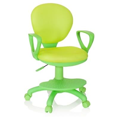 hjh OFFICE Kid Colour 670979 Kinderdraaistoel voor kinderen, met voetensteun en zitvlak in hoogte verstelbaar hjh OFFICE Kid Colour 670979 Kinderdraaistoel voor kinderen, met voetensteun en zitvlak in hoogte verstelbaar