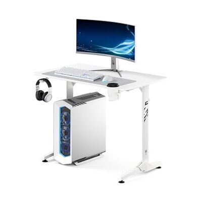 Diablo Gaming-bureau, groot, stabiel, computertafel, pc-tafel met kabelbeheer, mat, hoofdtelefoonhouder, bekerhouder, computerbureau, ergonomisch, robuust, setup, 100 cm x 60 cm x 75 cm Diablo Gaming-bureau, groot, stabiel, computertafel, pc-tafel met kabelbeheer, mat, hoofdtelefoonhouder, bekerhouder, computerbureau, ergonomisch, robuust, setup, 100 cm x 60 cm x 75 cm