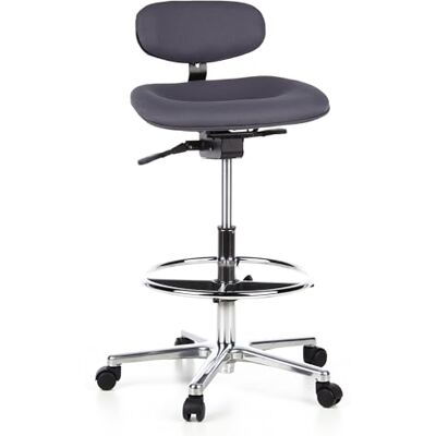 hjh OFFICE 608320 Draaistoel WORK MF stof Antraciet stahulp draaistoel met leuning & voetensteun, zitting kantelbaar & in hoogte verstelbaar hjh OFFICE 608320 Draaistoel WORK MF stof Antraciet stahulp draaistoel met leuning & voetensteun, zitting kantelbaar & in hoogte verstelbaar