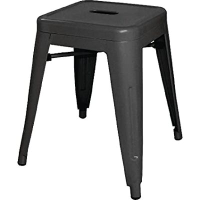Bolero Lage kruk Bistro van zwart staal. Kleur: zwart. Hoeveelheid: 4 stuks. Bolero Lage kruk Bistro van zwart staal. Kleur: zwart. Hoeveelheid: 4 stuks.