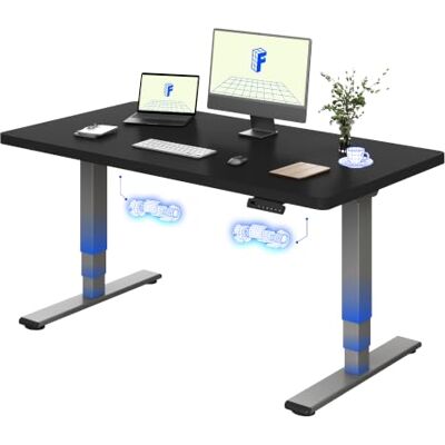 FLEXISPOT EC5 Lite Elektrisch hefbureau, 140 x 80 cm, 2 motoren en 3 etages, in hoogte verstelbare tafel met 4 geheugenfuncties, 25 mm tafeldikte, 60-125 cm FLEXISPOT EC5 Lite Elektrisch hefbureau, 140 x 80 cm, 2 motoren en 3 etages, in hoogte verstelbare tafel met 4 geheugenfuncties, 25 mm tafeldikte, 60-125 cm