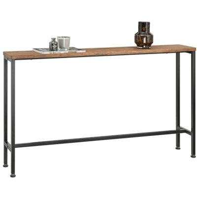 SoBuy FSB19-N Console tafel Bijzettafel Instaptafel IJzeren frame en 4 poten B 120 cm x D 20 cm x H 65 cm SoBuy FSB19-N Console tafel Bijzettafel Instaptafel IJzeren frame en 4 poten B 120 cm x D 20 cm x H 65 cm