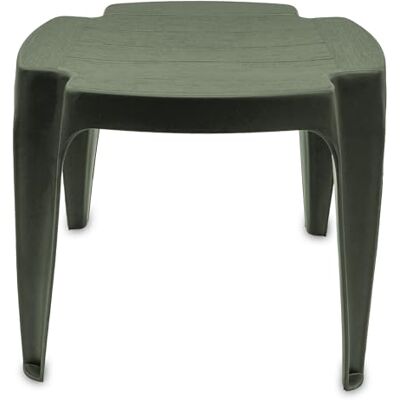 Spetebo Tuinkruk van kunststof, 38 x 38 cm, groen, bijzettafel, vierkant, opbergtafel, balkontafel, voetensteun, campingkruk, kruk Spetebo Tuinkruk van kunststof, 38 x 38 cm, groen, bijzettafel, vierkant, opbergtafel, balkontafel, voetensteun, campingkruk, kruk