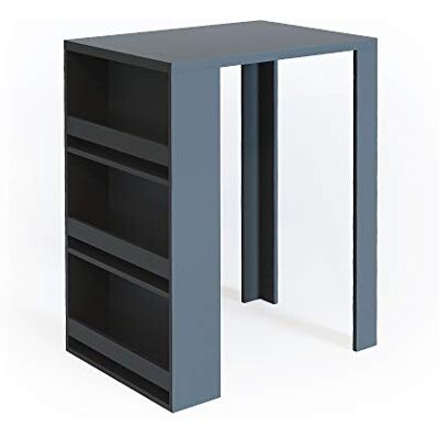 Vicco Bartafel, antraciet, 57 x 80 cm Met open planken voor ruimtebesparende opslag Vicco Bartafel, antraciet, 57 x 80 cm Met open planken voor ruimtebesparende opslag