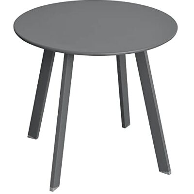 HESPERIDE Hespéride Ronde bijzettafel "Saona" D50 cm van staal HESPERIDE Hespéride Ronde bijzettafel "Saona" D50 cm van staal