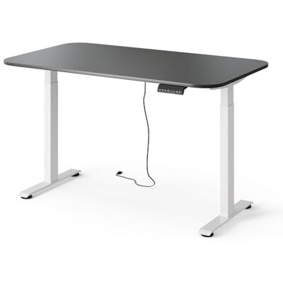 Vicco Bureau "Elevate", wit/antraciet, 140 x 80 cm Vicco Bureau "Elevate", wit/antraciet, 140 x 80 cm