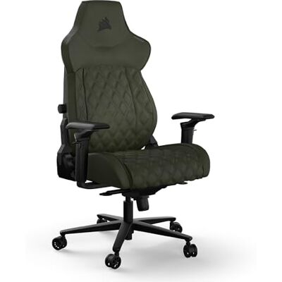 Corsair TC500 LUXE Gamingstoel – hoogwaardige ademende stof – brede stoelen – in vijf richtingen verstelbare armleuningen – verstelbare lendensteun – helling 90-135° – Sherwood Corsair TC500 LUXE Gamingstoel – hoogwaardige ademende stof – brede stoelen – in vijf richtingen verstelbare armleuningen – verstelbare lendensteun – helling 90-135° – Sherwood