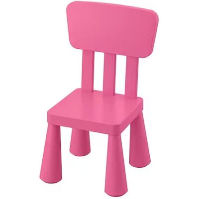 Ikea Mammut kinderstoel onverwoestbaar roze Ikea Mammut kinderstoel onverwoestbaar roze