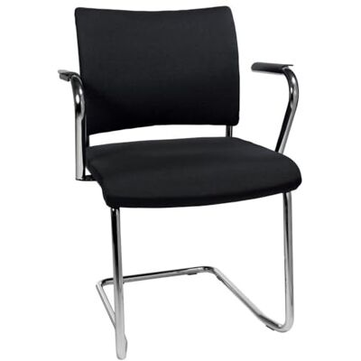 Topstar Set van 2 armleuningen voor bezoekersstoel, conferentiestoel, visit 10/visit 20 inch, verchroomd metaal Topstar Set van 2 armleuningen voor bezoekersstoel, conferentiestoel, visit 10/visit 20 inch, verchroomd metaal