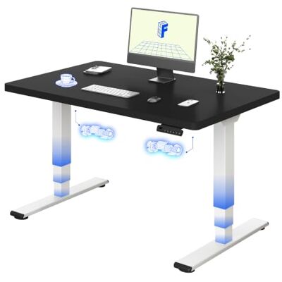FLEXISPOT EC5 Lite Elektrisch hefbureau 120 x 80 cm, 2 motoren en 3 etages, in hoogte verstelbare tafel met 4 geheugenfuncties, 25 mm tafeldikte, 60-125 cm FLEXISPOT EC5 Lite Elektrisch hefbureau 120 x 80 cm, 2 motoren en 3 etages, in hoogte verstelbare tafel met 4 geheugenfuncties, 25 mm tafeldikte, 60-125 cm