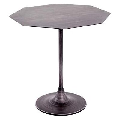 HAKU Bijzettafel meubel metaal zwart 45x45x47 cm HAKU Bijzettafel meubel metaal zwart 45x45x47 cm