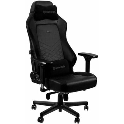 noblechairs HERO Gaming Stoel Bureaustoel Gaming Chair Imitatieleer Inclusief kussens Zwart noblechairs HERO Gaming Stoel Bureaustoel Gaming Chair Imitatieleer Inclusief kussens Zwart