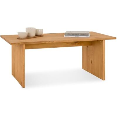IDIMEX Salto-salontafel, rechthoekig, voor woonkamer, van massief hout, gelakte afwerking, 110 x 45 cm, elegant en minimalistisch, houten poten IDIMEX Salto-salontafel, rechthoekig, voor woonkamer, van massief hout, gelakte afwerking, 110 x 45 cm, elegant en minimalistisch, houten poten