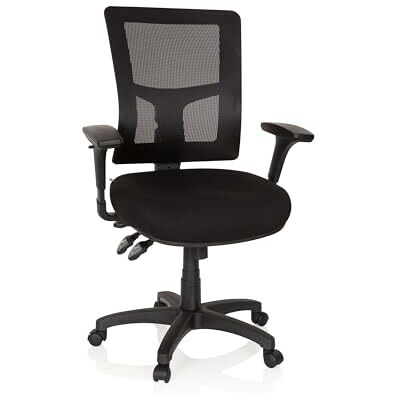 hjh OFFICE Bureaustoel, zwart, 71 x 62 x 116 cm hjh OFFICE Bureaustoel, zwart, 71 x 62 x 116 cm