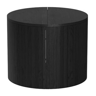 Vicco Salontafel "Tavilo", eiken/zwart, 48 x 48 cm Vicco Salontafel "Tavilo", eiken/zwart, 48 x 48 cm