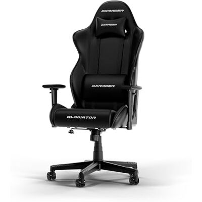 DXRacer Gladiator L Gaming stoel PVC leer zwart DXRacer Gladiator L Gaming stoel PVC leer zwart