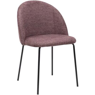Kick Collection Noa eetkamerstoel, paars, modern en hoogwaardig, fluweel en metaal, verkrijgbaar in vele kleuren Kick Collection Noa eetkamerstoel, paars, modern en hoogwaardig, fluweel en metaal, verkrijgbaar in vele kleuren