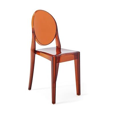 Kartell Victoria Ghost Amber Design opvouwbare stoel Kartell Victoria Ghost Amber Design opvouwbare stoel