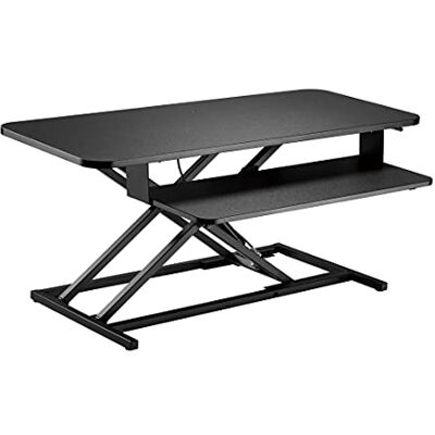 VDD Ergonomische zit-sta bureauverhoger 95 cm breed VDD Ergonomische zit-sta bureauverhoger 95 cm breed