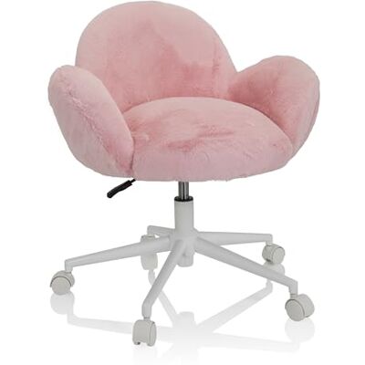 hjh OFFICE Kid Teddy 719224 Bureaustoel voor kinderen en jongeren, in hoogte verstelbaar, roze hjh OFFICE Kid Teddy 719224 Bureaustoel voor kinderen en jongeren, in hoogte verstelbaar, roze