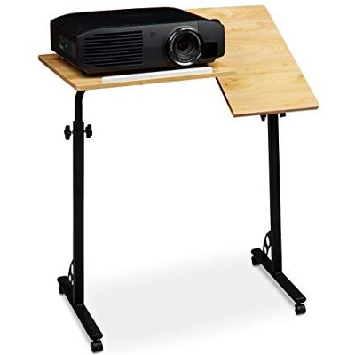 Relaxdays Laptoptafel groot in hoogte verstelbaar H x B x D: 110 x 80 x 50 cm Mobiel spreker met wielen voor het remmen voor notebook met plank voor beamer, grote laptops, muizen enz. Eiken (natuur) Relaxdays Laptoptafel groot in hoogte verstelbaar H x B x D: 110 x 80 x 50 cm Mobiel spreker met wielen voor het remmen voor notebook met plank voor beamer, grote laptops, muizen enz. Eiken (natuur)