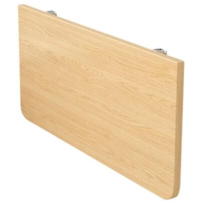 WODFARR Wandgemonteerde klaptafel, houten opklapbare wandtafel, eenvoudig computerbureau voor thuis, dichtheidsbord, robuust en duurzaam (walnoot) WODFARR Wandgemonteerde klaptafel, houten opklapbare wandtafel, eenvoudig computerbureau voor thuis, dichtheidsbord, robuust en duurzaam (walnoot)