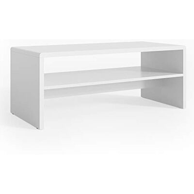 Vicco Salontafel, wit, 99,6 x 39,8 cm Vicco Salontafel, wit, 99,6 x 39,8 cm