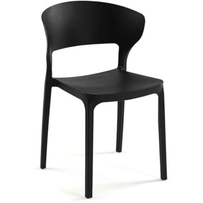 Versa Zwarte stoel Versa Zwarte stoel