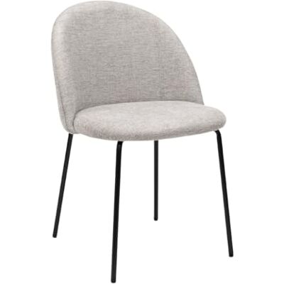 Kick Collection Noa eetkamerstoel, champagne, modern en hoogwaardig, gestructureerde stof van metaal, verkrijgbaar in vele kleuren Kick Collection Noa eetkamerstoel, champagne, modern en hoogwaardig, gestructureerde stof van metaal, verkrijgbaar in vele kleuren