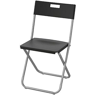 Ikea GUNDE klapstoel, zwart, 4 stuks Ikea GUNDE klapstoel, zwart, 4 stuks