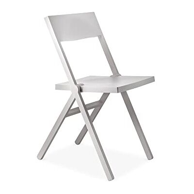 Alessi Piana ASPN9001 klapstoel, design, van polypropyleen, versterkt met glas, wit Alessi Piana ASPN9001 klapstoel, design, van polypropyleen, versterkt met glas, wit