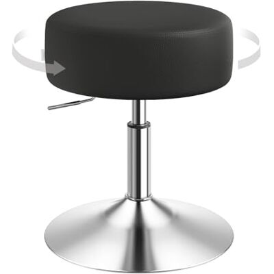 WOLTU Barkruk van kunstleer, in hoogte verstelbare kruk, BH14sz-1, zwart WOLTU Barkruk van kunstleer, in hoogte verstelbare kruk, BH14sz-1, zwart