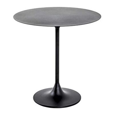 HAKU Möbel salontafel, metaal, zwart, Ø 45 x H 46 cm HAKU Möbel salontafel, metaal, zwart, Ø 45 x H 46 cm