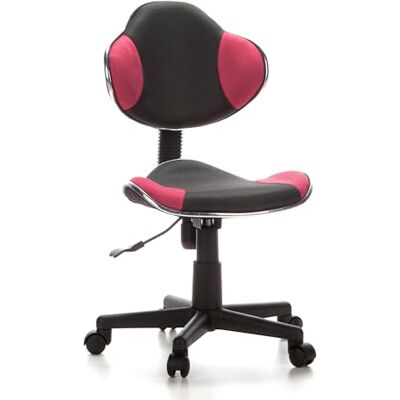 hjh OFFICE 670900 Kinderbureaustoel, Kinderstoel KIDDY GTI-2, 42 x 45 x 101 cm, Grijs/Roze hjh OFFICE 670900 Kinderbureaustoel, Kinderstoel KIDDY GTI-2, 42 x 45 x 101 cm, Grijs/Roze