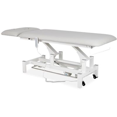 HABYS Fortis 2Ergo Table de massage électrique avec 2 zones, 196 x 68 cm Avec cadre de commande, chaise longue cosmétique électrique jusqu'à 200 kg, banc de massage pour table de thérapie avec HABYS Fortis 2Ergo Table de massage électrique avec 2 zones, 196 x 68 cm Avec cadre de commande, chaise longue cosmétique électrique jusqu'à 200 kg, banc de massage pour table de thérapie avec