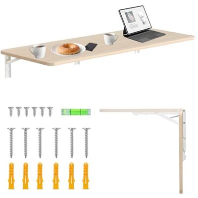 Maclean MC-128 Wandrek, 100 x 40 cm, zwart, belasting 50 kg, klaptafel met veiligheidsvergrendeling en niveau, voor keuken, kantoor, werkplaats, garage (wit) Maclean MC-128 Wandrek, 100 x 40 cm, zwart, belasting 50 kg, klaptafel met veiligheidsvergrendeling en niveau, voor keuken, kantoor, werkplaats, garage (wit)