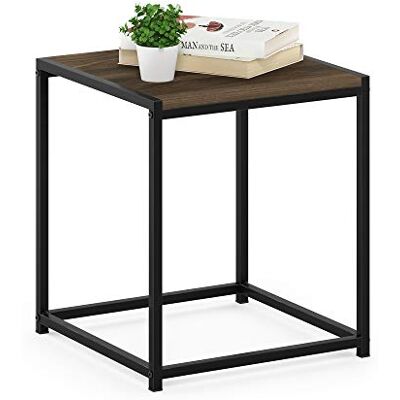 Furinno Camnus bijzettafel van hout, 40 x 40 x 45,29 cm Furinno Camnus bijzettafel van hout, 40 x 40 x 45,29 cm