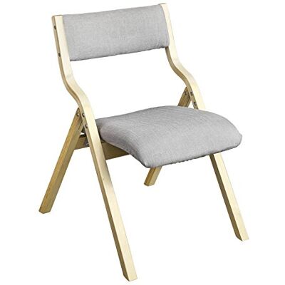 SoBuy Klapstoel met houten bekleding, klaar voor gebruik, 49 x 80 x 54 cm Ergonomische houten vergaderstoel, ruimtebesparend, afneembare hoezen, belasting 90 kg, keuken/maaltijd/balkon/kantoor SoBuy Klapstoel met houten bekleding, klaar voor gebruik, 49 x 80 x 54 cm Ergonomische houten vergaderstoel, ruimtebesparend, afneembare hoezen, belasting 90 kg, keuken/maaltijd/balkon/kantoor