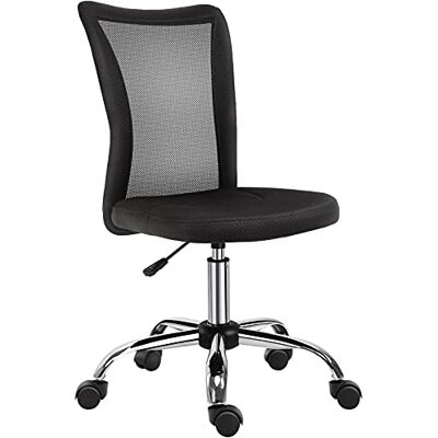 Vinsetto Bureaustoel, ergonomisch, in hoogte verstelbaar, zwart Vinsetto Bureaustoel, ergonomisch, in hoogte verstelbaar, zwart
