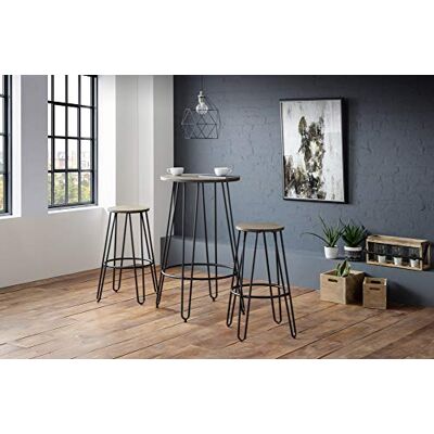 Julian Bowen Dalston Bartafel Moka Elm/Zwart Julian Bowen Dalston Bartafel Moka Elm/Zwart