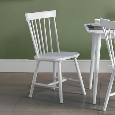 Julian Bowen set van 4 torino witte stoelen Julian Bowen set van 4 torino witte stoelen
